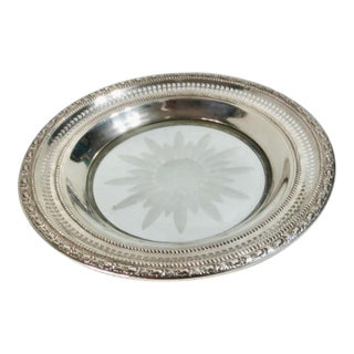 Whiting Sterling Silver Lemon Slice Dish For Sale