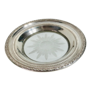 Whiting Sterling Silver Lemon Slice Dish