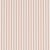 Schumacher Emma Stripe Narrow Wallpaper In Rose For Sale