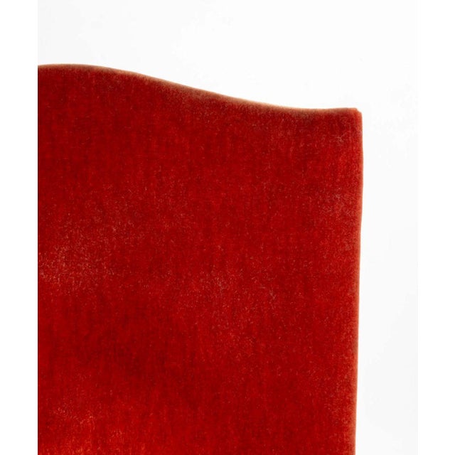 Federal Style Mahogany Lolling Armchair For Sale - Image 4 of 6