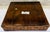 Wood Palecek Inlaid Penshell Square Rattan Tray – Tortoise Shell Look Serving or Coffee Table Tray For Sale - Image 7 of 9