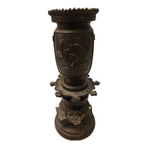 Bronze Meiji Period Urn