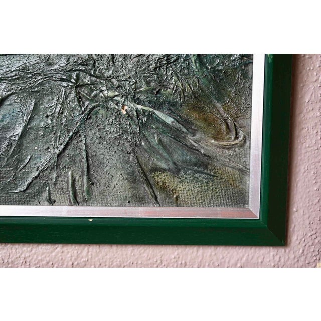 Michal Bajsarowicz, Abstract Composition: Zakopane, 1988, Oil and Mixed Media Painting For Sale - Image 9 of 11