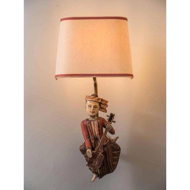 Indian Wall Lamps, Set of 2 For Sale - Image 13 of 18