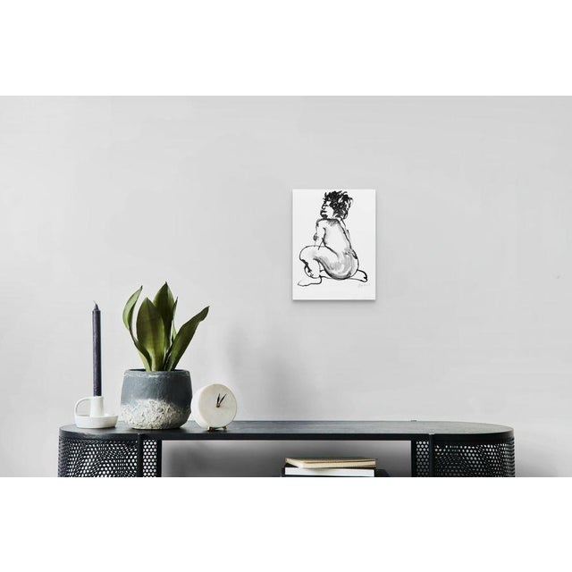 "Woman" Contemporary Nude Figure Drawing by Martha Holden For Sale - Image 4 of 6