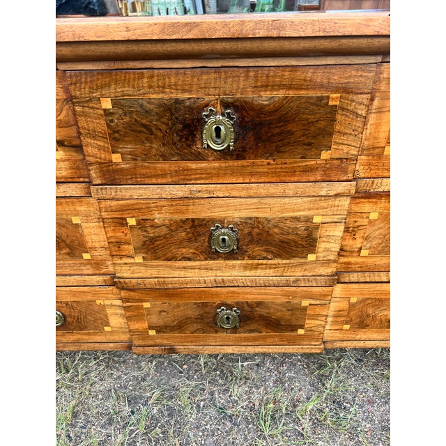 French French 18th Century Louis XVI Walnut Chest of Drawers For Sale - Image 3 of 12