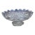 Antique American Flint Glass Compote "Diamond Thumbprint" Pattern, Circa 1850's For Sale