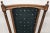 Wood Vintage Italian Renaissance Directoire Hunter Green Desk Dining Accent Armchair For Sale - Image 7 of 13