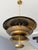 Handmade Solid Brass Tiered Chandelier: Modern Sculptural Pendant Light Fixture For Sale - Image 6 of 15