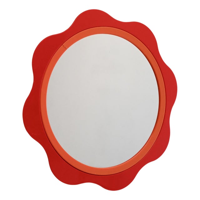 Vintage Finnish MK-298 Mirror from Mäkinen Kuvasti, 1960s For Sale