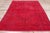 Vintage Red Turkish Oushak Rug, 03'07 X 06'07 For Sale - Image 9 of 10