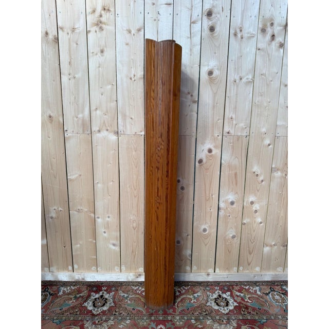 Baumann Style Slatted Screen in Pine, 1950s For Sale - Image 3 of 5
