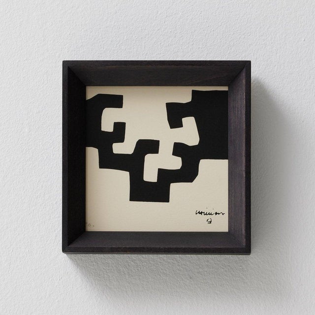 Eduardo Chillida, Composition, Lithograph, 1975, Framed For Sale - Image 11 of 11