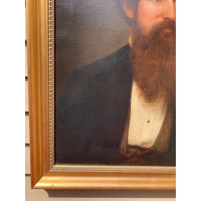 Original 1860 Famous American Artist Henry Peters Gray (1819-1877) Oil on Canvas For Sale - Image 4 of 12