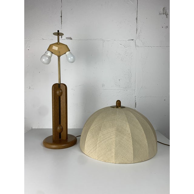 Large Mid-Century Space Age Mushroom Table Lamp from Hustadt Leuchten, 1970s For Sale - Image 10 of 16