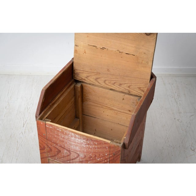 Antique Swedish Folk Art Childrens Chair For Sale - Image 9 of 10