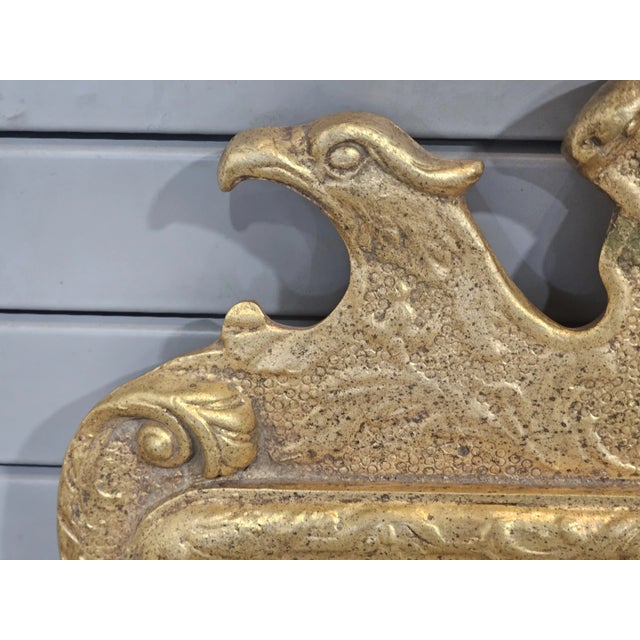 Friedman Brothers Double Eagle Colonial Williamsburg Gold Gilt Mirror Cw Lg 6 For Sale In Cleveland - Image 6 of 17