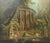Large Oil On Canvas Painting, "The Bathing Pool" After Hubert Robert, in giltwood frame. Robert was renowned for his...