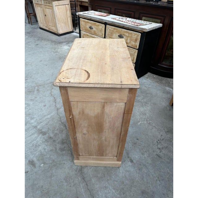 Small Storage Cabinet in Wood For Sale - Image 9 of 11