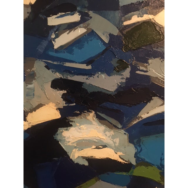 2022 Contemporary Abstract Expressionist Oil Painting by Jesus Galvan For Sale In Dallas - Image 6 of 8