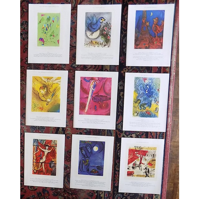 Vintage Mid 20th C. Marc Chagall Lithographs - Set of 9 For Sale - Image 10 of 10