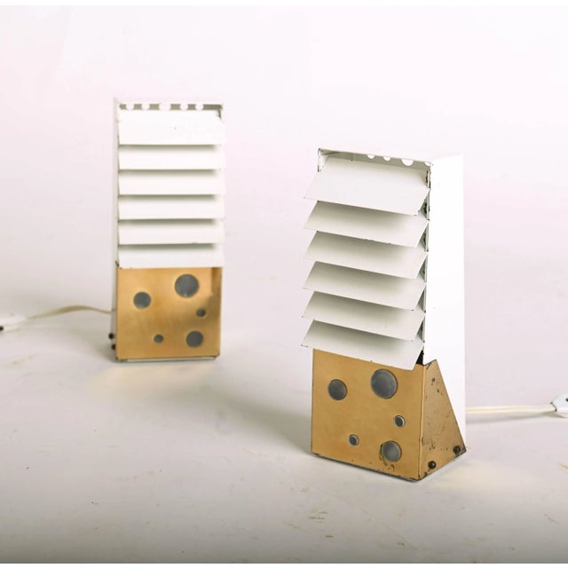 Mid-Century Modern Avangarde Lamps from Zukov, 1960s, Set of 2, in Very Good conditions. Designed 1950 to 1959 This piece...