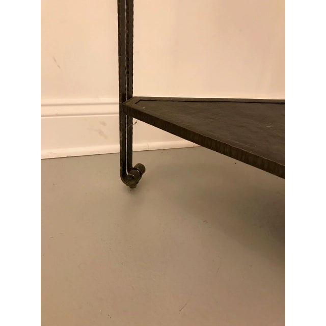 French Art Deco Diamond Accent Table or Cart For Sale - Image 10 of 13