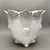 Vintage Neoclassical Rococo Revival White Bisque Ceramic Footed Jardiniere Planter For Sale - Image 4 of 11