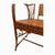 Wood Vintage Tortoiseshell Faux Bamboo & Cane Loveseat Bench For Sale - Image 7 of 8