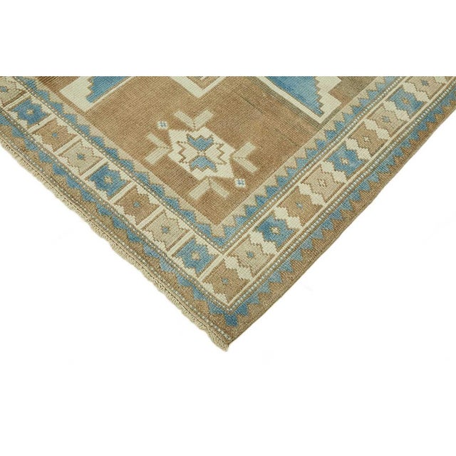 Anatolian Handmade Wool Rug For Sale - Image 4 of 7