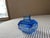 Late 20th Century Late 20th Century Postmodern Italian Glass Lidded Blue Jar For Sale - Image 5 of 8