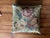 French Country Authentic 19th Century French Needlepoint Pillow, With Down Interior and Velvet Backing. For Sale - Image 3 of 3
