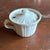 Farmhouse Antique Early 19th C. English Pearlware Fluted Lidded Mustard Pot C. 1800 For Sale - Image 3 of 18