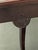 Vintage Queen Anne Leather Top Game Table For Sale In West Palm - Image 6 of 12