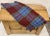 Blue Merino Lambswool Knee Rug / Blanket in a Colorful Blue Plaid Pattern- Made in England For Sale - Image 8 of 11