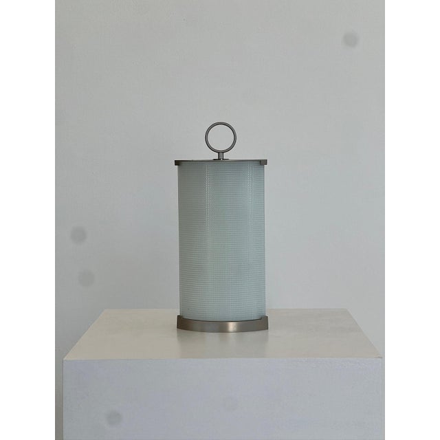 Metal Small Pirellina Table Lamp by Gio Ponti for Fontana Arte, 1960s For Sale - Image 7 of 7