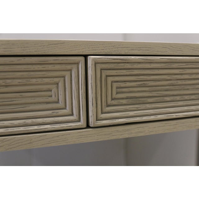 Artistica Home Signature Designs Gradient Bistro Table in White Grey For Sale In Los Angeles - Image 6 of 9