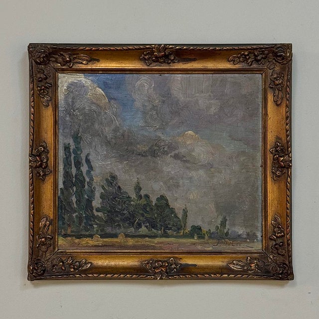 Wood Set of 2 Framed Oil Paintings on Panel by Joseph F. DeCoene For Sale - Image 7 of 18
