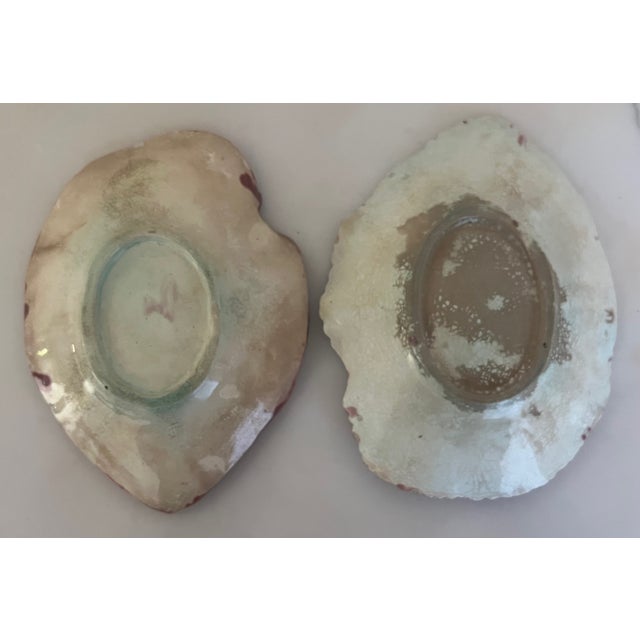 19th Century Leaf Dishes, Set of 2, C. 1880's For Sale - Image 11 of 11