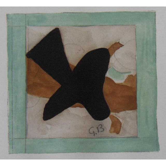 Georges Braque, Bird in Flight, 1965, Signed Engraving For Sale