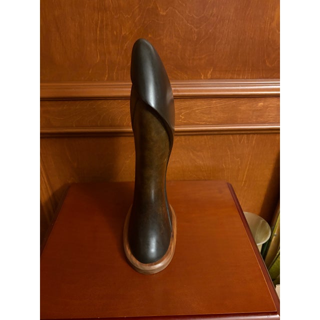 Contemporary Late 20th Century Tim Nicola — Limited Edition Bronze Sculpture (16/30), 16¾″ Tall For Sale - Image 3 of 5