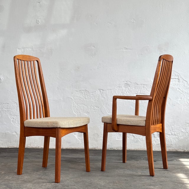 1990s Vintage Danish Dining Chairs, 1990s, Set of 6 For Sale - Image 5 of 16