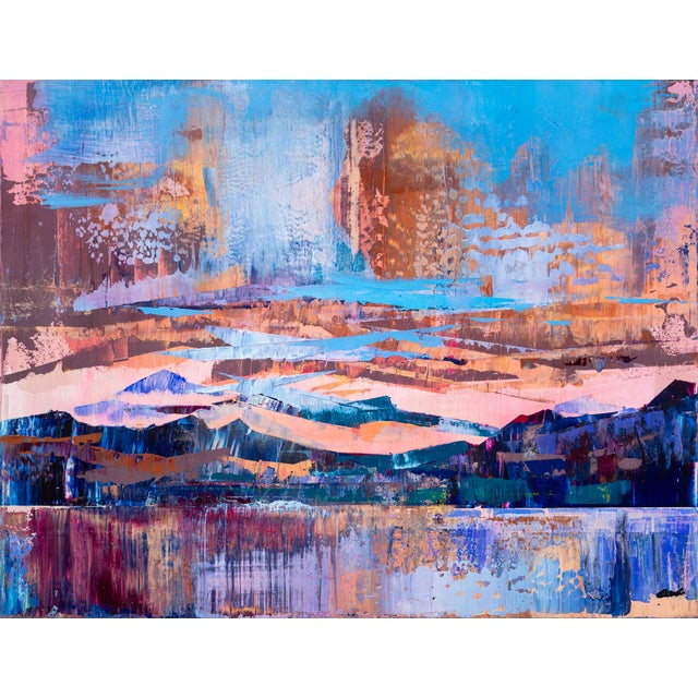 Ana Barbić Katičić, Silent Radiance, Acrylic on Canvas For Sale