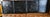 Blue Mid-Century Modernist Painting of Stylized Fish and Sailfish Yachts For Sale - Image 8 of 10