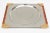 Guy Degrenne French Burled Wood, Gold Plated Brass and Stainless Steel Square Tray For Sale - Image 11 of 11