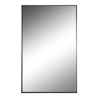 Regina Andrew Hanging Rectangle Mirror in Steel For Sale