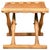 Danish Modern Gold Hill Guldhøj Folding Stool in Oak and Cognac Leather by Poul Hundevad, 1960s For Sale - Image 9 of 9