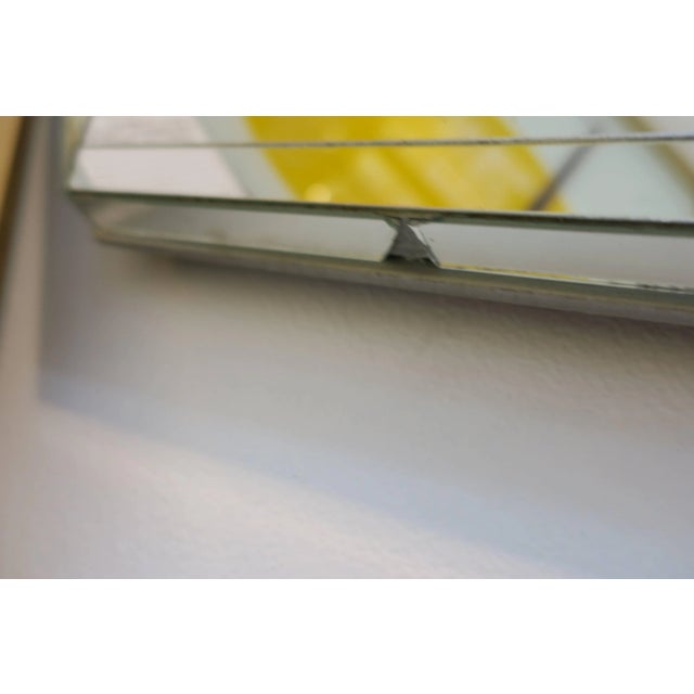 Modern Octagonal Wall Mirror in the Style of Karl Springer, ca. 1970s For Sale - Image 9 of 11