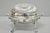 Antique English Edwardian Silver Plated Revolving Oval Serving Butter Dish For Sale - Image 13 of 15