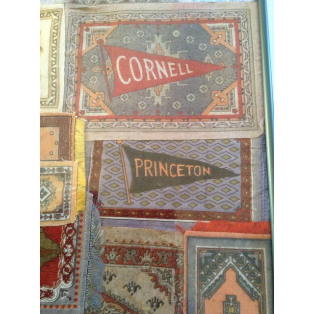 Vintage Framed Cigar/Cigarette Silks For Sale - Image 4 of 7